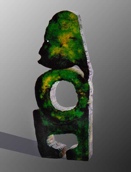 Le Primitif - Pâte de cristal 55 x 27 cm